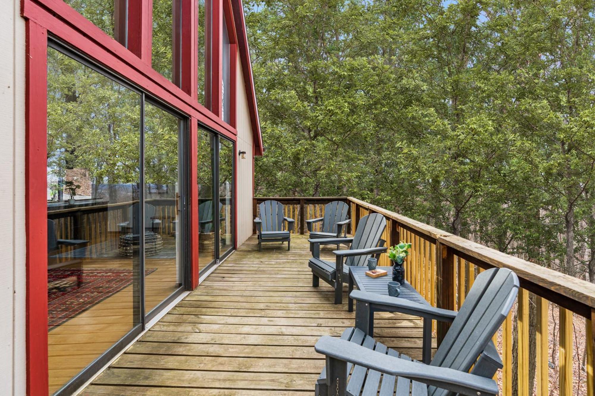 Modern Chalet W Hot Tub, Large Deck, Grill & Wifi Inwood Ngoại thất bức ảnh